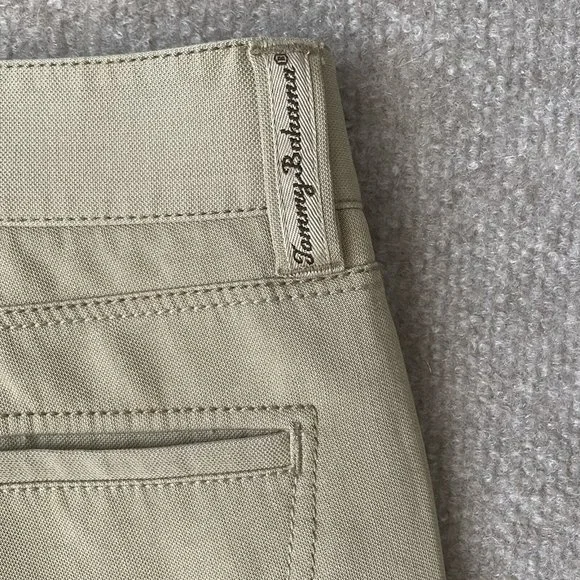 Tommy Bahama Pants Mens 34x34 Beige Khaki Lyocell Cotton Casual ACTUAL 34x31 - Picture 10 of 11